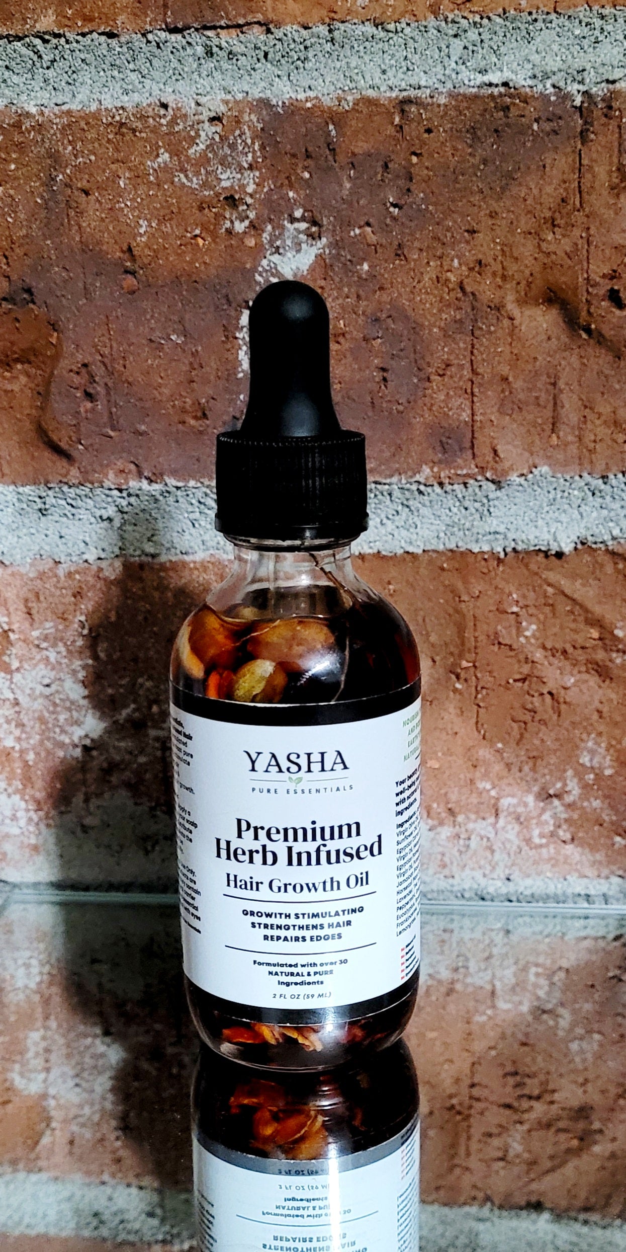 Premium Herb Infused Hair Growth Oil (7474084151538)