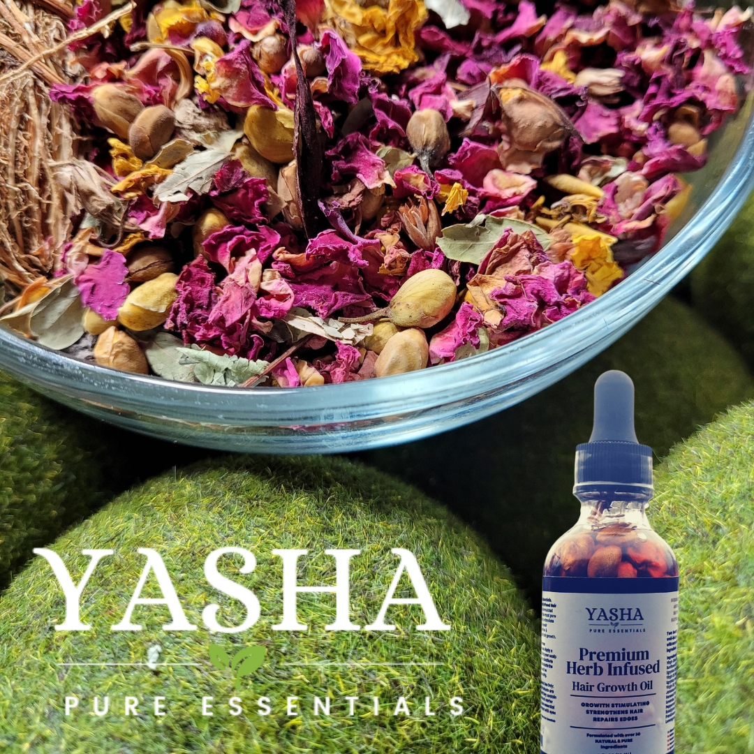 Premium Herb Infused Hair Growth Oil (7474084151538)