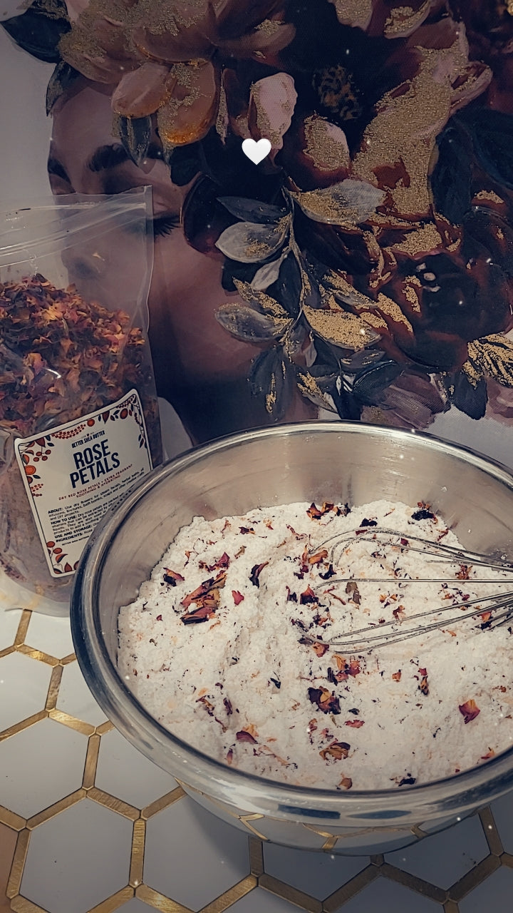 Rose Coconut Milk Bath Soak (7522021540082)