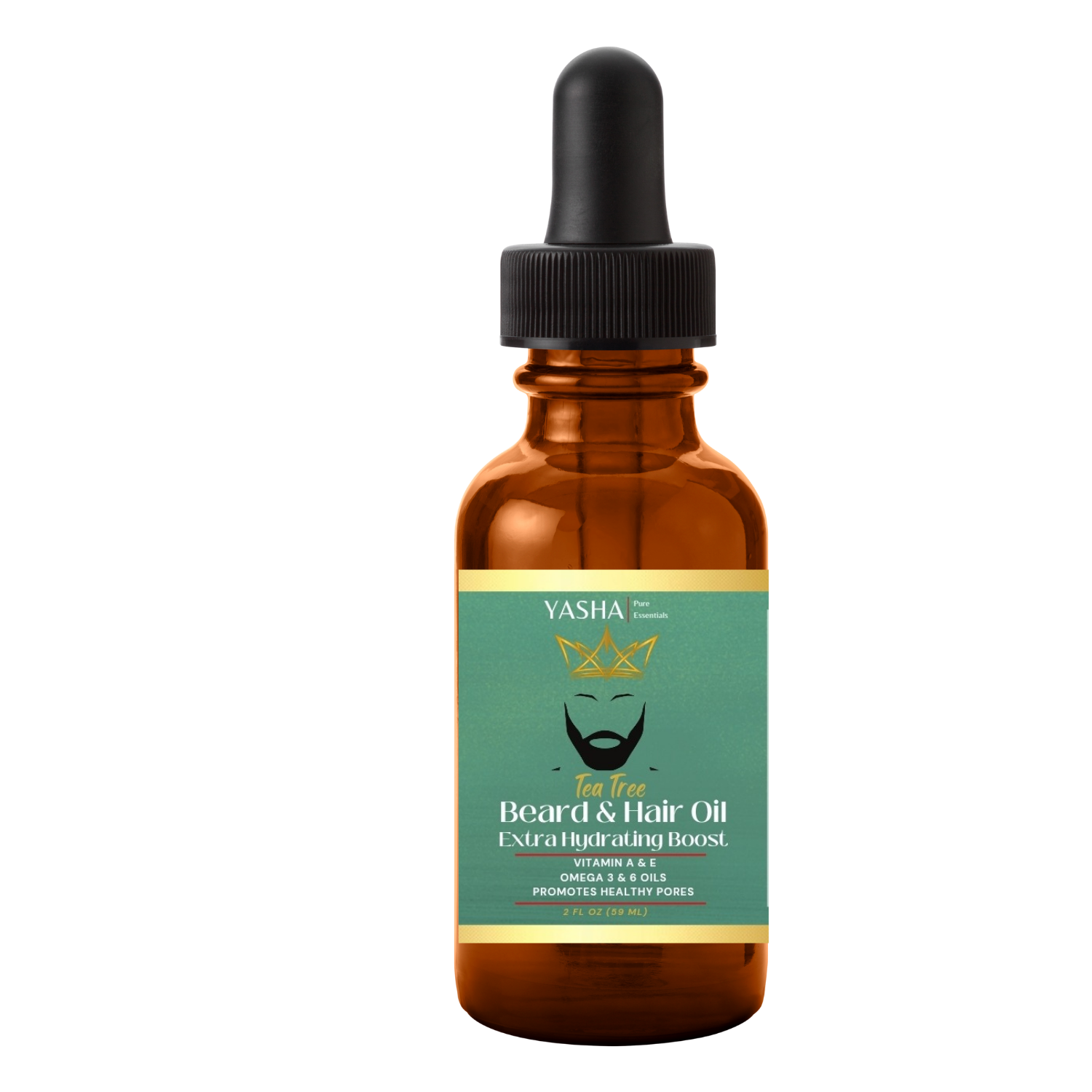 Beard & Hair Oil - Tea Tree (7599661285618)