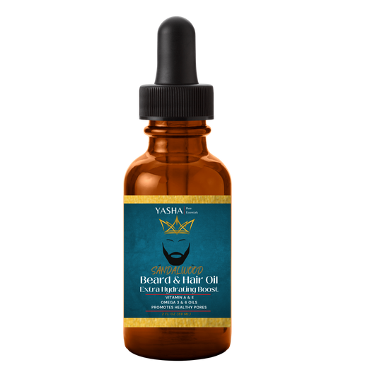 Beard & Hair Oil - Sandalwood (7598851883250)