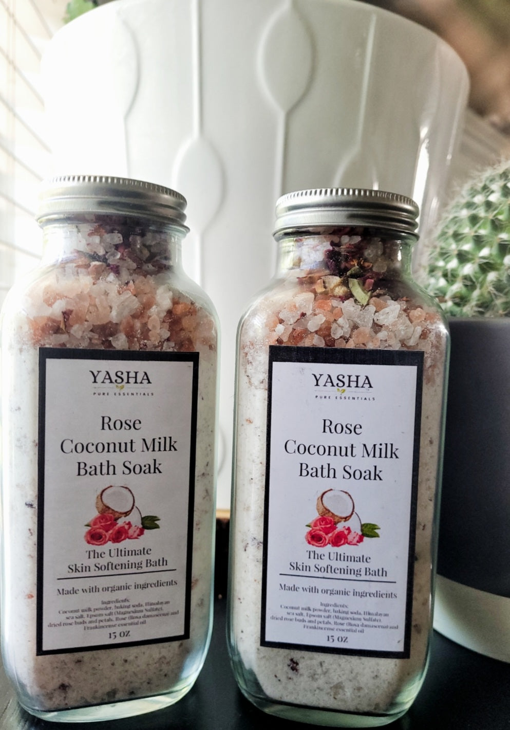 Rose Coconut Milk Bath Soak (7522021540082)